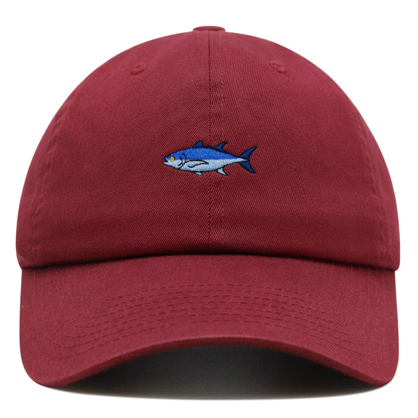 Tuna Premium Dad Hat Embroidered Baseball Cap Fishing