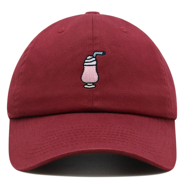 Milkshake Premium Dad Hat Embroidered Baseball Cap Dessert