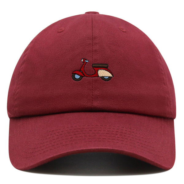 Scooter Premium Dad Hat Embroidered Baseball Cap Motorcycle