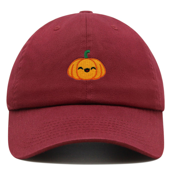 Pumpkin Premium Dad Hat Embroidered Baseball Cap Halloween Jack