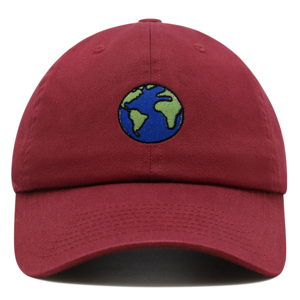 Earth Premium Dad Hat Embroidered Baseball Cap Environment