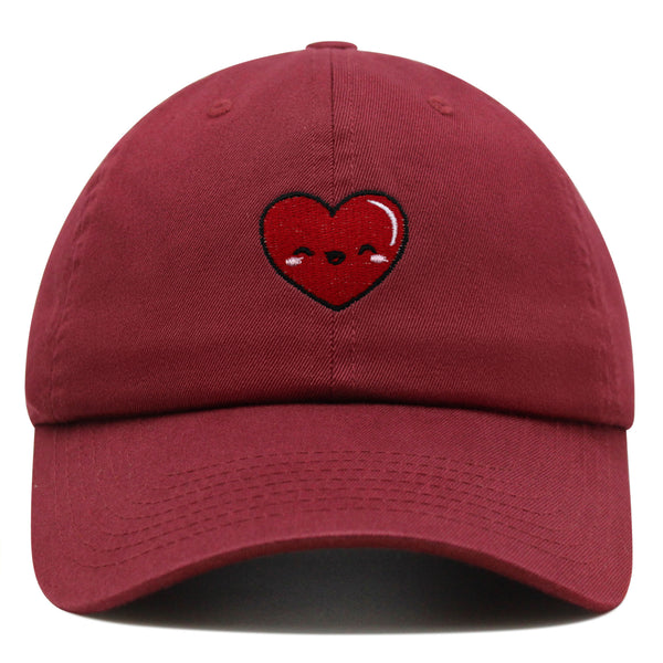 Cute Heart Premium Dad Hat Embroidered Baseball Cap Health Healthy Hospital