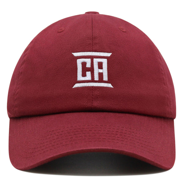 CA Premium Dad Hat Embroidered Baseball Cap California West Coast