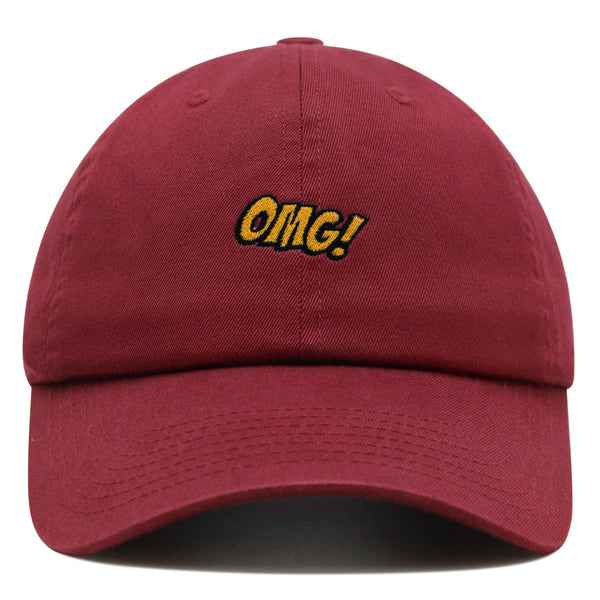 OMG Premium Dad Hat Embroidered Baseball Cap Oh My God Gag