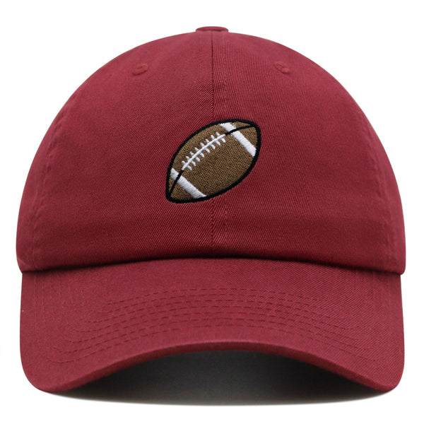 Football Premium Dad Hat Embroidered Baseball Cap Rugby Sports Fan