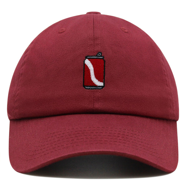 Soda Can Premium Dad Hat Embroidered Baseball Cap Coke Diet