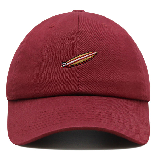 Surf Board Premium Dad Hat Embroidered Baseball Cap Surfing Ocean