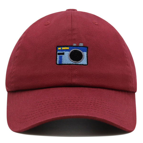 Camera Premium Dad Hat Embroidered Baseball Cap Digital Film