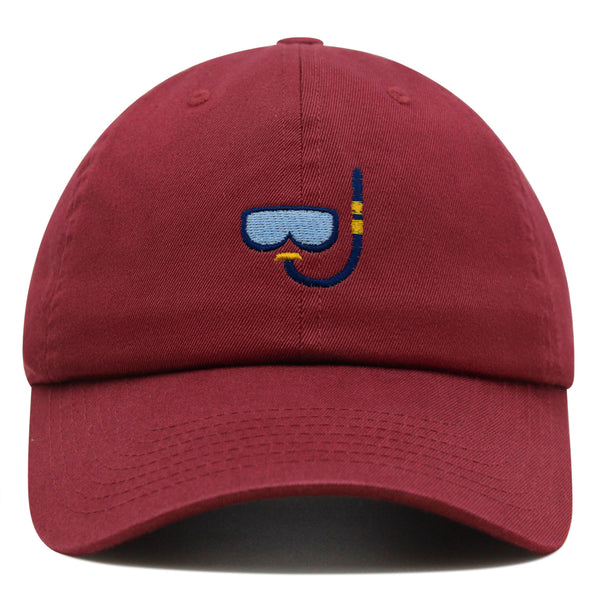 Snorkel Premium Dad Hat Embroidered Baseball Cap Diving Ocean