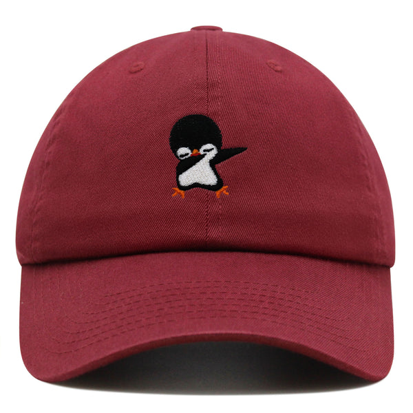 Dabbing Penguin Premium Dad Hat Embroidered Baseball Cap Southpole Cute