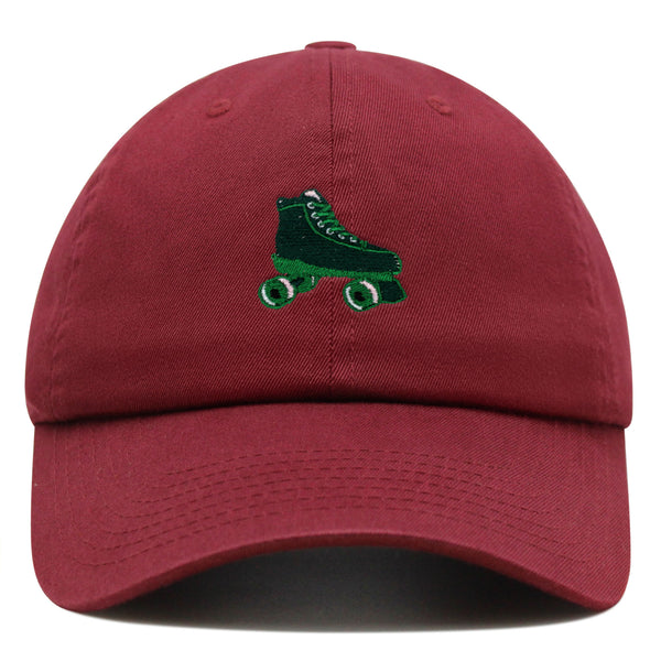 Roller skate Premium Dad Hat Embroidered Baseball Cap Outdoor Wheel