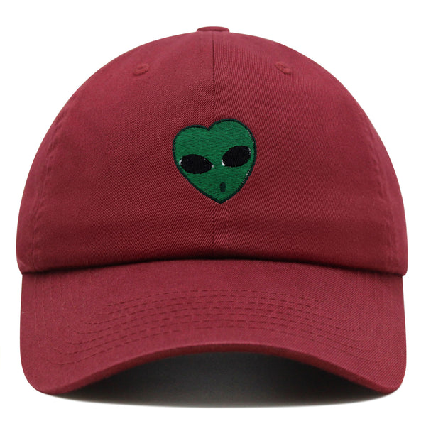 Alien Premium Dad Hat Embroidered Baseball Cap Area 51 Space