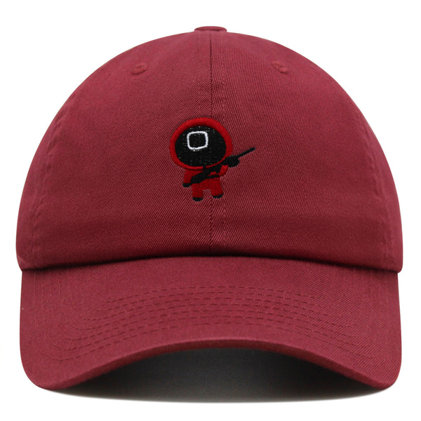 Squidman Premium Dad Hat Embroidered Baseball Cap Game Death