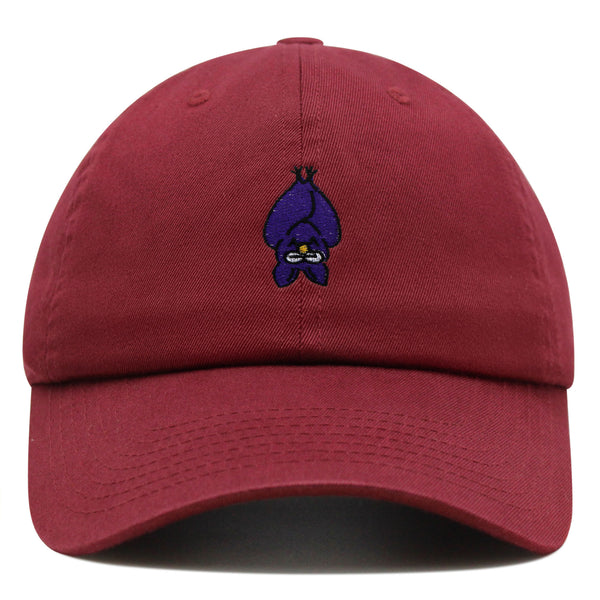 Bat Premium Dad Hat Embroidered Baseball Cap Cave Virus