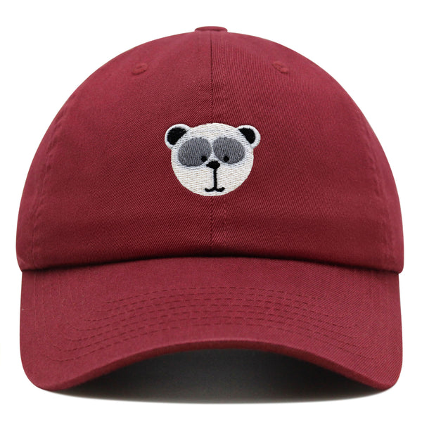 Panda Premium Dad Hat Embroidered Baseball Cap Zoo Animal