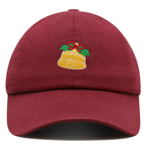 Christmas Premium Dad Hat Embroidered Baseball Cap Bell Gift