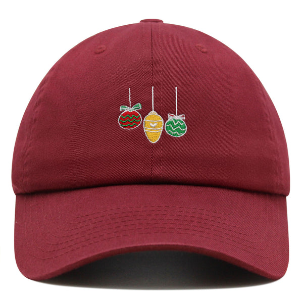 Ornaments Premium Dad Hat Embroidered Baseball Cap Christmas Tree