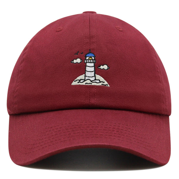 Light house Premium Dad Hat Embroidered Baseball Cap Seawall