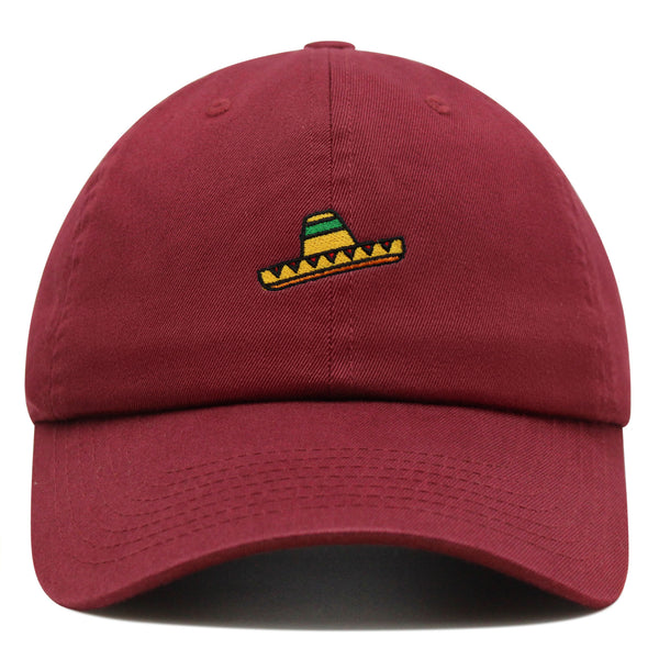 Mexican Hat Premium Dad Hat Embroidered Baseball Cap Mexico Cowboy