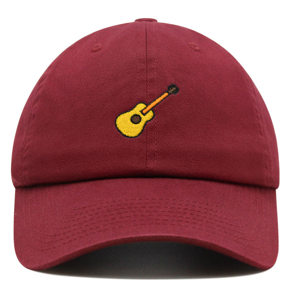 Guitar Premium Dad Hat Embroidered Baseball Cap Mexico Instrument