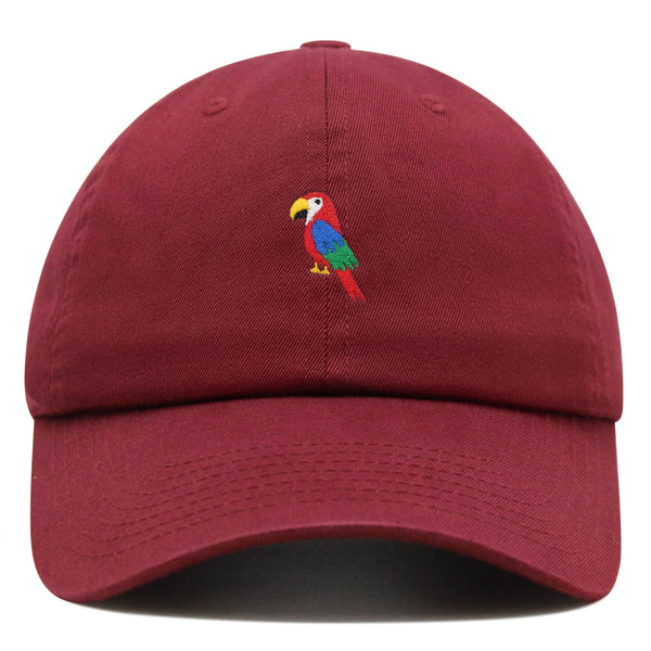 Parrot Premium Dad Hat Embroidered Baseball Cap Bird Animal