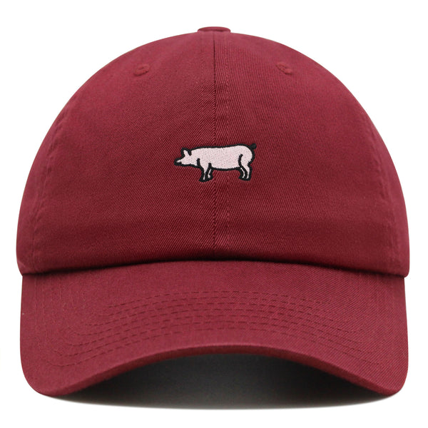 Pig Premium Dad Hat Embroidered Baseball Cap Skinny Porky