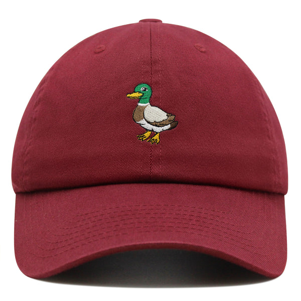 Duck Premium Dad Hat Embroidered Baseball Cap Bird Lake