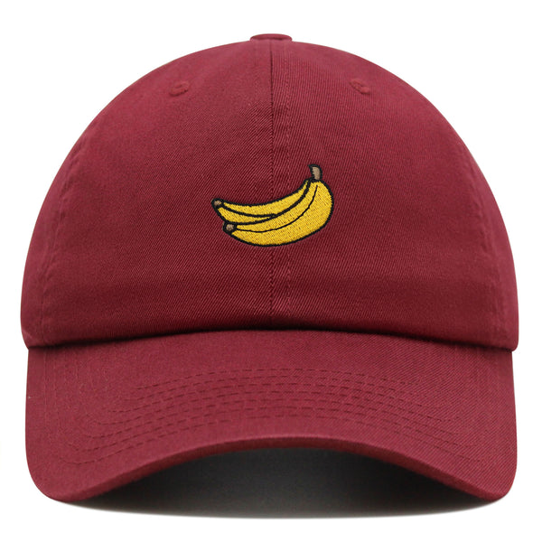 Banana Fruit Premium Dad Hat Embroidered Baseball Cap Monkey