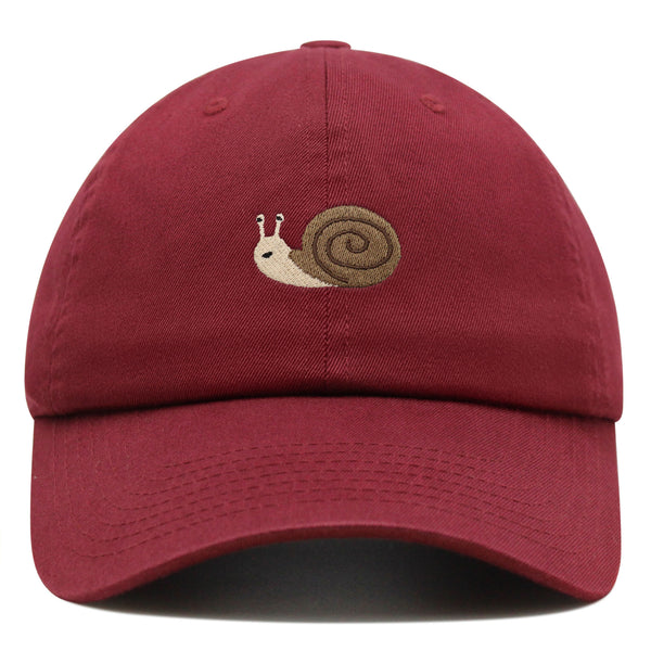 Snail Premium Dad Hat Embroidered Baseball Cap Cute