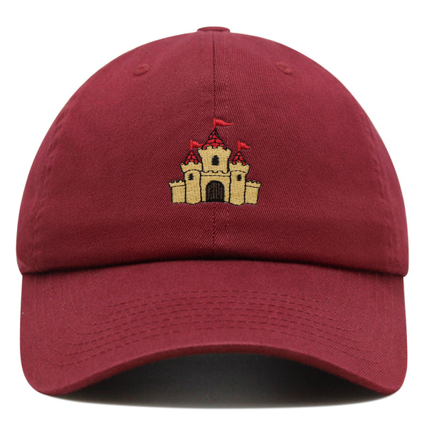 Castle Premium Dad Hat Embroidered Baseball Cap Europian