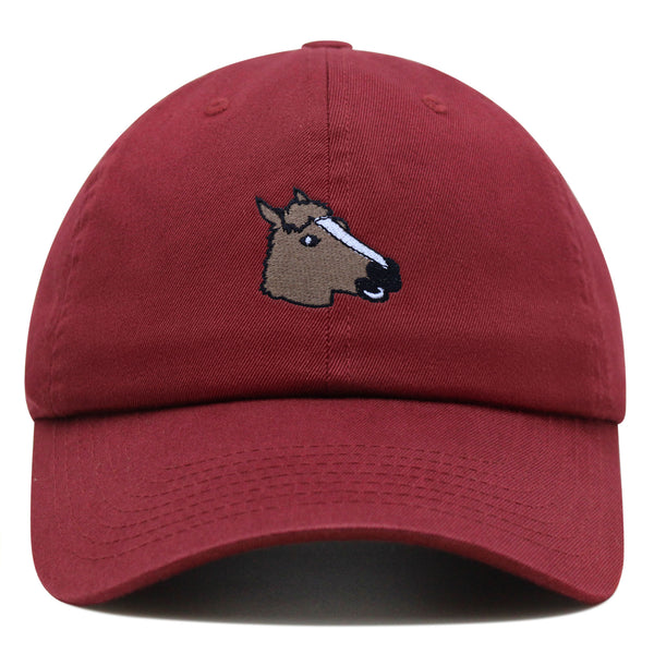 Horse Mask  Premium Dad Hat Embroidered Baseball Cap Costume