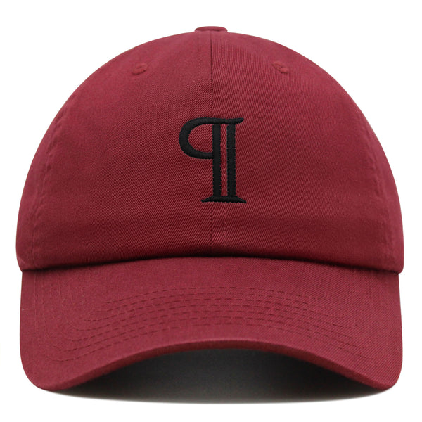 Paragraph Symbol  Premium Dad Hat Embroidered Baseball Cap Funny