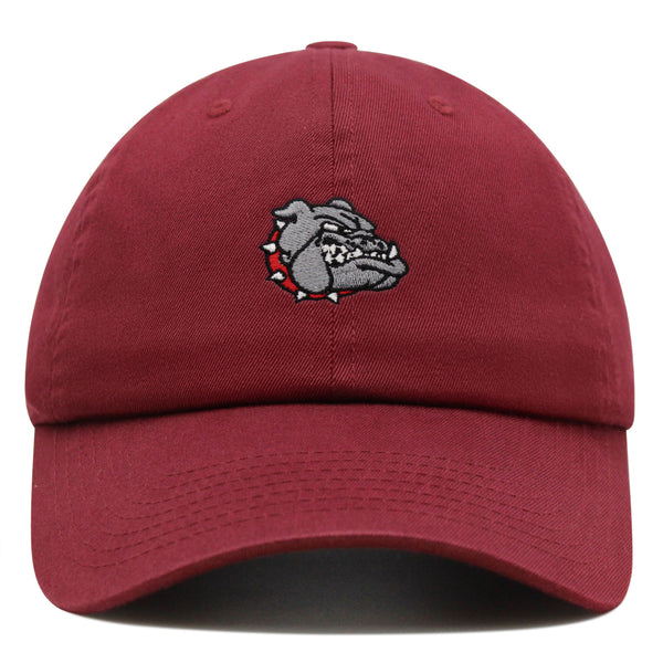 Bulldog Premium Dad Hat Embroidered Baseball Cap Angry