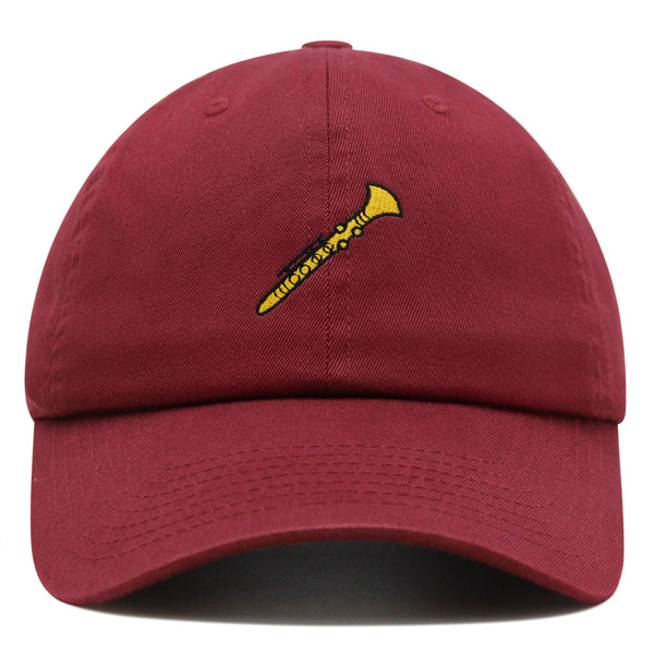 Clarinet Premium Dad Hat Embroidered Baseball Cap Music