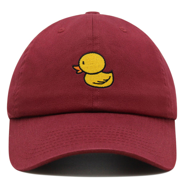 Duck  Premium Dad Hat Embroidered Baseball Cap Cute bird