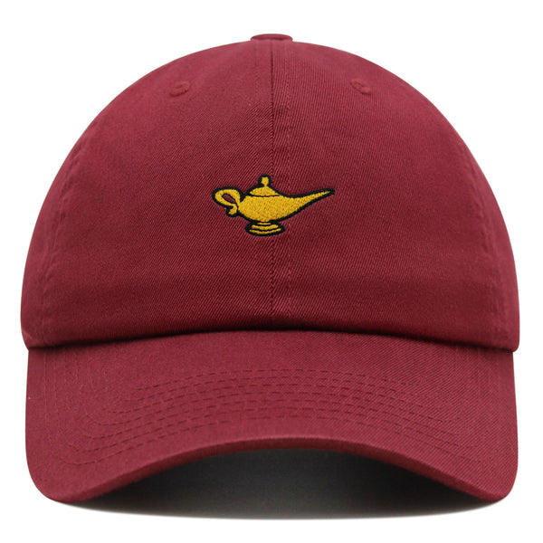 Genie Lamp Premium Dad Hat Embroidered Baseball Cap Magic Lamp