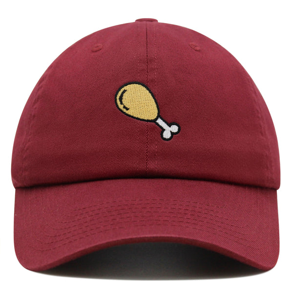 Chicken Drumstick Premium Dad Hat Embroidered Baseball Cap Foodie