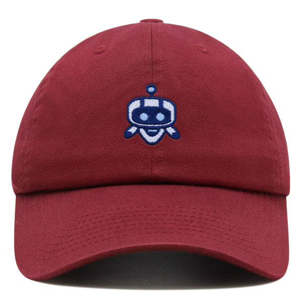 Robot Premium Dad Hat Embroidered Baseball Cap Cute Robotic Logo