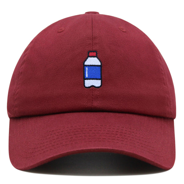 Plastic Water Bottle Premium Dad Hat Embroidered Baseball Cap Random Image