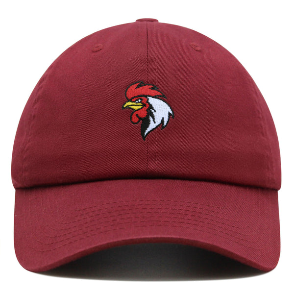 Chicken Premium Dad Hat Embroidered Baseball Cap Chicken Neck