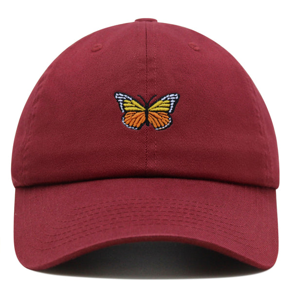 Butterfly Premium Dad Hat Embroidered Cotton Baseball Cap Tattoo Style
