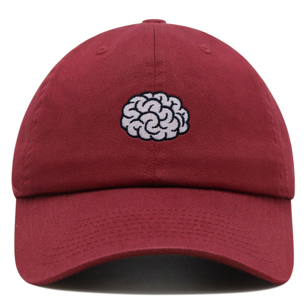 Brain Premium Dad Hat Embroidered Cotton Baseball Cap