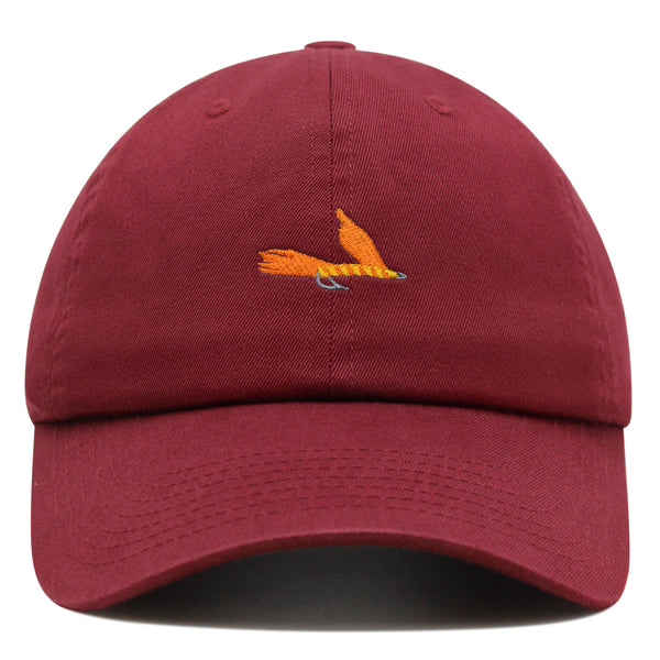 Lake Fishing Jig Premium Dad Hat Embroidered Cotton Baseball Cap Fisherman Fish