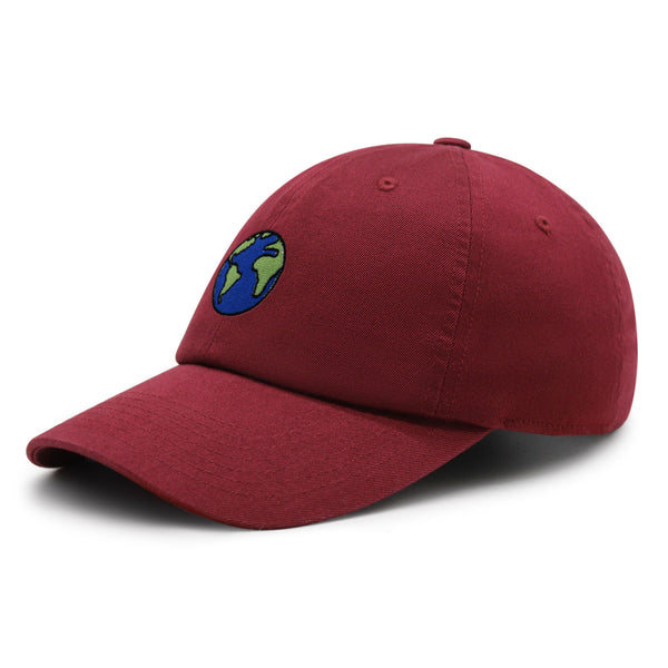 Earth Premium Dad Hat Embroidered Baseball Cap Environment