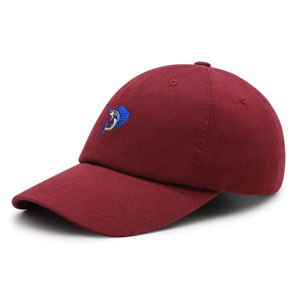 Deep Sea Fish Premium Dad Hat Embroidered Baseball Cap Fishing
