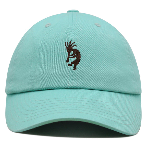 Kokopelli Premium Dad Hat Embroidered Baseball Cap Indian Traditional