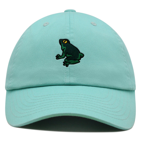 Frog Premium Dad Hat Embroidered Baseball Cap Pond