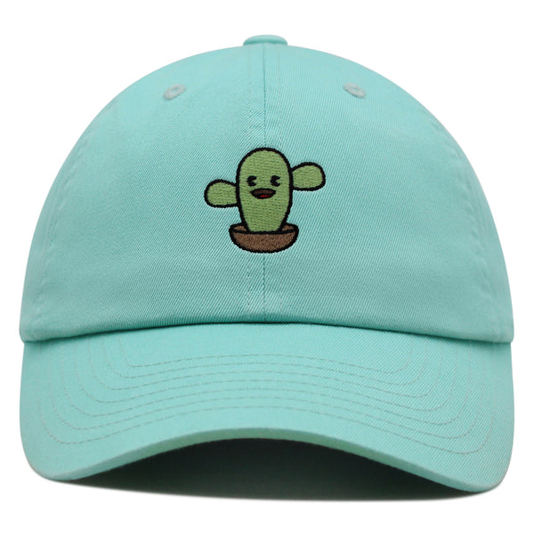 Cute Cactus Premium Dad Hat Embroidered Baseball Cap Desert