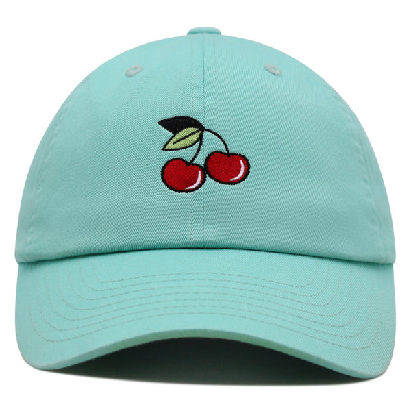 Cherry Premium Dad Hat Embroidered Baseball Cap Fruit