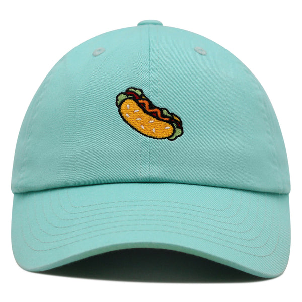 Hot Dog Premium Dad Hat Embroidered Baseball Cap Fast Food